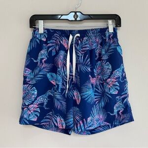 Chubbies The Prehistoric Blues 7.5” Classic Swim Trunk Mesh Lined Shorts, XS/S